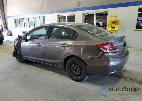 2013 Honda Civic Lx из США, поврежденный, VIN 2HGFB2F50DH562275